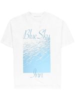 BLUE SKY INN t-shirt en coton à imprimé graphique - Blanc - thumbnail