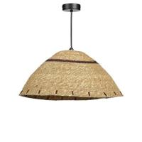 Mica Decorations Joulz Hanglamp - H16 x Ø36 cm - Jute - Lichtbruin