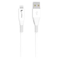 Lippa USB-A / Lightning-kabel 12W - 1m - Wit - thumbnail