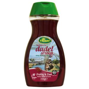 De Traay Dadelstroop Fruitig & Zoet EKO 350ML