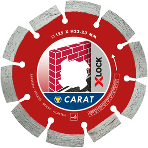 Carat Diamantzaag slijpschijf X-lock Baksteen Ø125x22,23 MM - CAXLOCK125