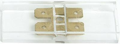 HELLA Plug-in housing, 2-pole 50x20x6,4mm/10pcs.