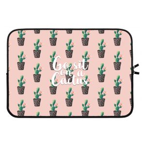 Cactus quote: Laptop sleeve 13 inch