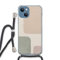 Geo #7: iPhone 13 Transparant Hoesje met koord