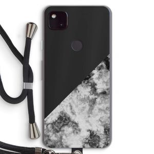 Onweer: Pixel 4a 5G Transparant Hoesje met koord
