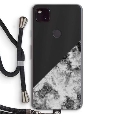 Onweer: Pixel 4a 5G Transparant Hoesje met koord
