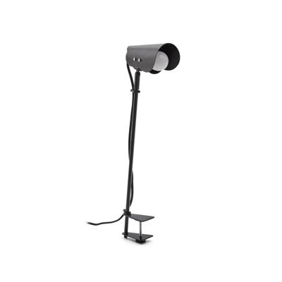 Kave Home Tafellamp 'Jula' Met klem, kleur Zwart
