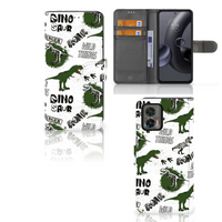 Telefoonhoesje met Pasjes voor Motorola Edge 30 Neo Dinosaurus - thumbnail