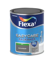Flexa Easycare Muurverf Badkamer Mat - Antracietgrijs - 1 liter - thumbnail