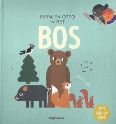 Pippa en Otto in het bos - Een pop-upboek (Hardback)