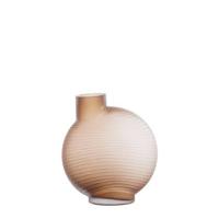 Light & Living Light&living Vaas 25x13x27,5 cm TORNA glas bruin