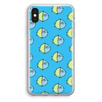Visjes: iPhone XS Transparant Hoesje Visjes: iPhone XS Transparant Hoesje
