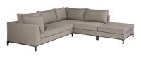 WOOOD Loungeset 'Sicilië' Rechts, kleur Taupe