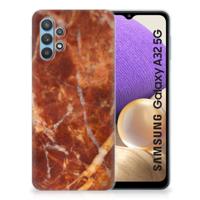 Samsung Galaxy A32 5G | TPU | Siliconen hoesje | Marmer Bruin