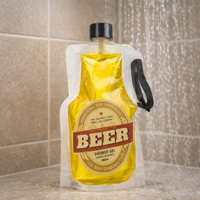Douchegel Bier - 300 ml in PET-zak - Grappig Cadeau voor Mannen