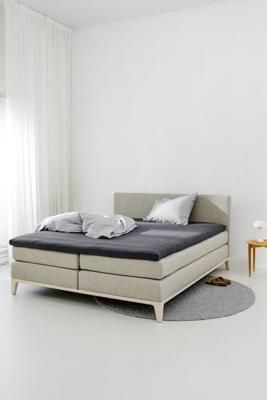 Auping Organic Jersey Hoeslaken topper soft anthracite