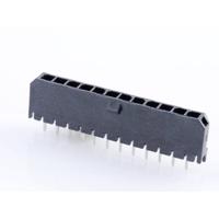 Molex 436501227 Male header, inbouw (standaard) Totaal aantal polen: 12 Rastermaat: 3.00 mm Inhoud: 1 stuk(s) Tray