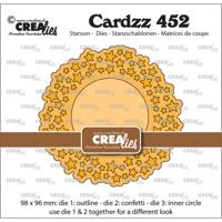 Crealies • cardzz snijmal confetti sterren