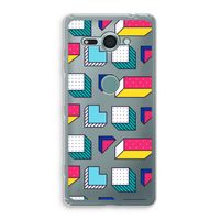 8-bit N°7: Sony Xperia XZ2 Compact Transparant Hoesje