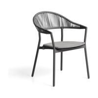 Kave Home Alimia tuinstoel Grafiet