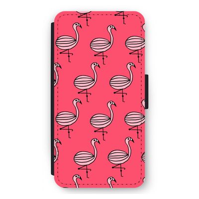 Flamingo: iPhone 11 Pro Max Flip Hoesje