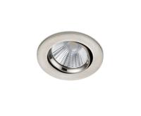 Trio Led inbouwspot Pamir Round 5,5w - 3000K - 8,5cm metaalgrijs 650510107 - thumbnail