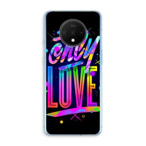 Only Love: OnePlus 7T Transparant Hoesje