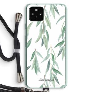 Branch up your life: Pixel 5a 5G Transparant Hoesje met koord