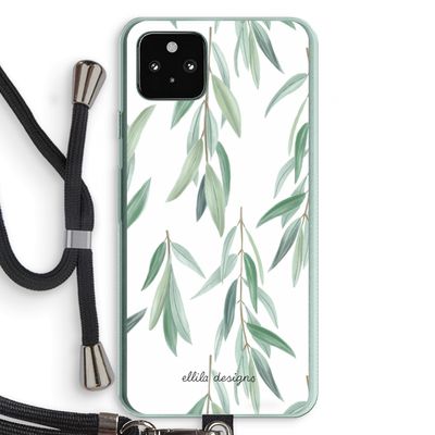 Branch up your life: Pixel 5a 5G Transparant Hoesje met koord