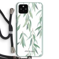 Branch up your life: Pixel 5a 5G Transparant Hoesje met koord