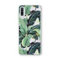 Bananenbladeren: Samsung Galaxy A70 Transparant Hoesje