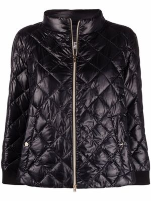 Herno veste Ultralight matelassée à losanges - Noir