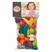 Ecoiffier 100% chef speeleten groenten, 40dlg. Ecoiffier 100% chef speeleten groenten, 40dlg.