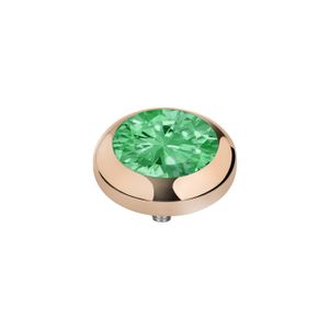 Melano Vivid Season CZ steentje Morocco Mint Rosé
