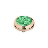 Melano Vivid Season CZ steentje Morocco Mint Rosé