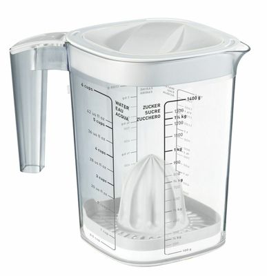 Rotho multipurpose maatbeker loft 1,5 liter wit