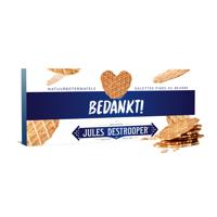 Jules Destrooper Natuurboterwafels - "Bedankt!" - 100g Jules Destrooper Natuurboterwafels - "Bedankt!" - 100g