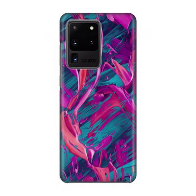 Pink Clouds: Volledig geprint Samsung Galaxy S20 Ultra Hoesje