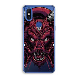 Hell Hound and Serpents: Xiaomi Mi Mix 3 Transparant Hoesje
