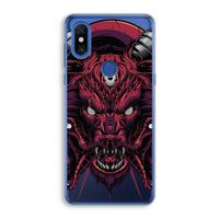 Hell Hound and Serpents: Xiaomi Mi Mix 3 Transparant Hoesje