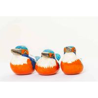 Metalen IJsvogels (Set van 3)