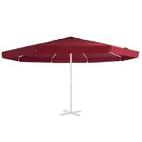 Vervangingsdoek voor parasol 500 cm bordeauxrood