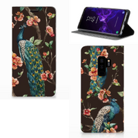 Samsung Galaxy S9 Plus Hoesje maken Pauw met Bloemen - thumbnail