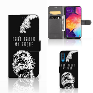 Portemonnee Hoesje Samsung Galaxy A50 Zombie