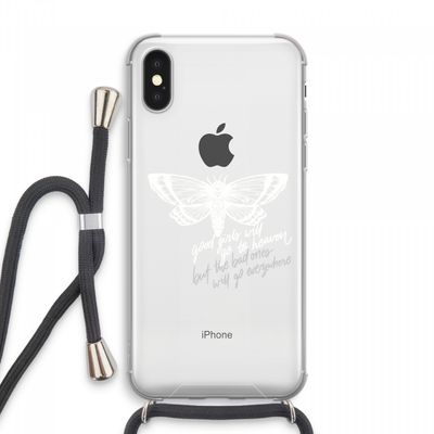 Good or bad: iPhone XS Max Transparant Hoesje met koord