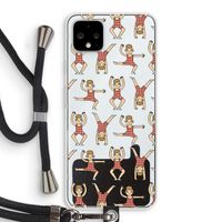 Gymboys: Pixel 4 XL Transparant Hoesje met koord