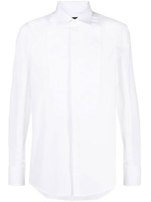DSQUARED2 chemise à détail de plastron - Blanc