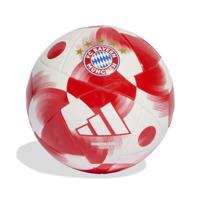 adidas Bayern München Mini Voetbal Maat 1 2025-2026 Wit Rood Goud