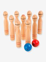 Houten kegelspel voor kinderen SMALL FOOT®, 11 stuks hout
