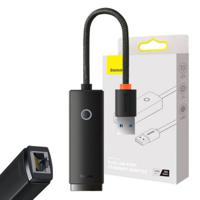 Baseus Netwerkadapter Lite Series USB naar RJ45 WKQX000101 - zwart